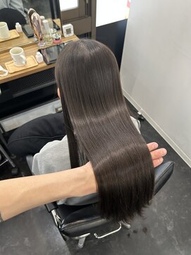 エスカーラ 町田(THE ESCALA) 町田髪質改善/縮毛矯正/うるつやがわかる/ツヤ髪スタイル/韓国