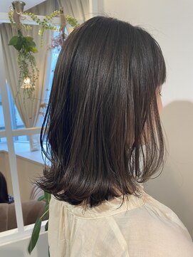 アストランティア 栄店(ASTRANTIA) *ASTRANTIA*福井彩乃 ダークブラウンミディレイヤー