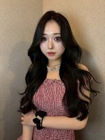 ボタン ハカタ(VOTAN hakata)&nbsp;暗めカラー/コリアンブラック/レイヤーカット