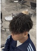 【KAZUKI】メッシュ×ツイストパーマ