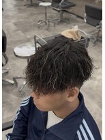 オム ブランシェ(HOMME BLANCHE’)&nbsp;【KAZUKI】メッシュ×ツイストパーマ