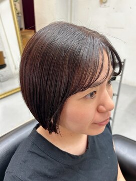 クロップ(CROP) 切りっぱなしボブ