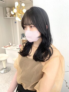 ロマーリ 岡山店(LOMARLIE) 20代30代韓国レイヤーデジタルパーマ顔周りカット岡山パーマ