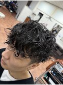 【強めスパイラルパーマ】