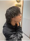 波巻きパーマ