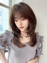 アフロート エル 錦糸町(AFLOAT L) 【20代30代】顔まわりレイヤー/ココアベージュ/ショコラブラウン