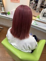 アカネ(Akane)&nbsp;ケアブリーチカラー　ピンクカラー　10代 20代