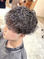 マキシム ナカイ(MAXIM NAKAI)&nbsp;スパイラルパーマグレージュカラーメンズパーマダブルカラー