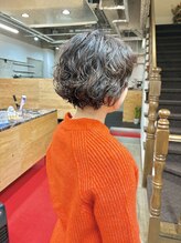 ショートカット×パーマ×質感トリートメント