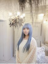 アルモワール(Armoire)&nbsp;水色/ホワイトブルー/ブルー/ペールブルー/ケアブリーチ