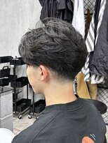 マーレ 宇部店(MARE) テーパーフェード×センターパート
