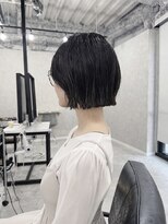 フランチェスカドットボブ(francesca.bob)&nbsp;グレージュ×切りっぱなしボブ