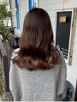 アズグロウヘアー(AS GROW HAIR) チェリーブラウンミルクショコラのナチュラルウェーブ