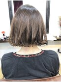【30代にオススメ】前下がりの肩上ボブ