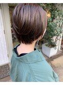 コンパクト ハンサムショート