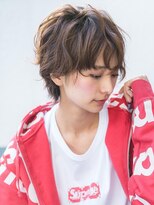 マーブルトウキョウネオリーブ(marbles tokyo neolive)&nbsp;《MARBLES/三軒茶屋》☆斜めバング×マッシュショート☆