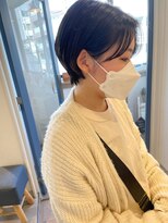 メルト 吉祥寺(melt) 20代30代 大人ハンサムショート小顔耳かけ丸み 束感ショート