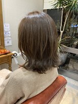 ヘアー クラージュ(hair courage) 外ハネくびれボブ