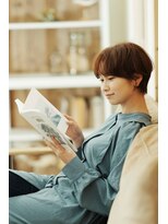 ウタ&nbsp;【京野】ヌーディベージュ×ショート