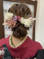 ラ ヴィナチュレル(La vie neturelle)&nbsp;ヘアセットと着付け