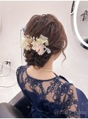 アップスタイル【クランソア】心斎橋/ヘアメ/ヘアセット