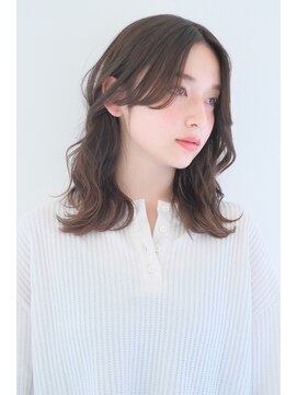 ガリカ 渋谷(Gallica) 【Gallica】大人女子ゆる巻きセミロング小顔顔周りレイヤー