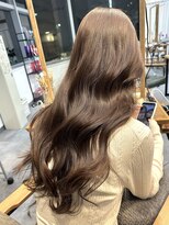 ミョンシル&nbsp;【myonsil 山田】ブリーチなしミルクグレージュ