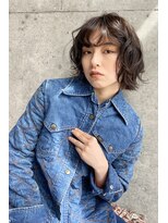 ファム(FAM)&nbsp;ウルフボブ　ワイドバング　パーマ　代官山　中目黒　恵比寿