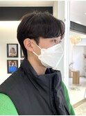 【滝口】カルマパーマ サイドパート ダウンパーマ