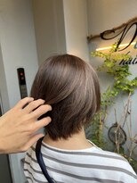 ディッシュ 五反田(dish) 五反田駅美容院☆白髪ぼかしハイライト/ショートボブ