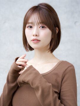 エインアンリー 表参道(AIN.ANLY.) 前髪あり内巻きボブ20代30代40代【AIN.表参道】川原大地