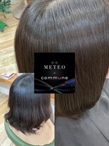 コミューン(commune)&nbsp;#髪質改善メテオカラー☆詳細はInstagram《follow me&check!!》