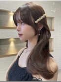 ☆韓国ヨシンモリヘア バレッタアレンジ お顔まわり学割U24☆