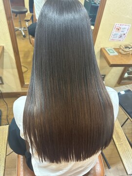 アールズ ヘアー(R s hair) 髪質改善縮毛矯正+髪質改善トリートメント