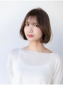 イメチェン/ボブ/フルバング/似合わせカット/小顔/大人かわいい