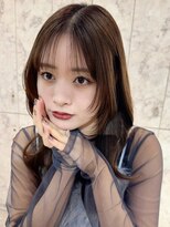 シーシンジュク 新宿南口(Sea shinjuku)&nbsp;韓国風前髪×レイヤーカット【髪質改善/新宿/レイヤーカット】