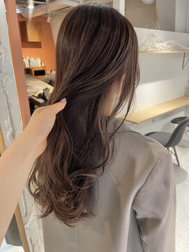 コフィー バイ メルト 吉祥寺(cofy by melt) 【松本咲花】ブリーチなしダブルカラーマロンベージュブラウン