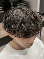 プルーブトウキョウ 渋谷(PROVE TOKYO)&nbsp;メンズマッシュ　波巻きスパイラルパーマ