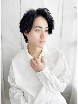 エトレプラスエヌ(ETTORE+n) 20代30代40代 外ハネワイルドアップバング#958