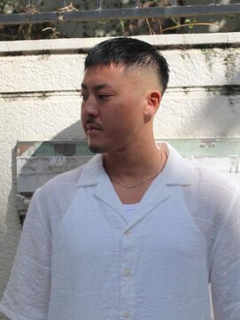 フェードアンドライン 秋田店(FADE&LINE the BARBER) 《FADE&LINE》クロップスタイルミドルフェード