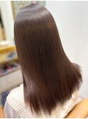 学生さんにも人気◎髪質改善ストレート！