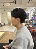 ビジネスヘア就活ヘアツーブロック刈り上げフェードメンズ