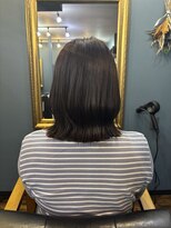 ユニコヘア(unico hair) インナーカラー×チョコレートブラウン
