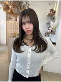 レイヤー/ツヤ髪
