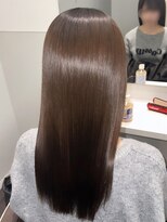 ウィステリア(Wisteria)&nbsp;ロングストレート/艶髪縮毛矯正/髪質改善/透明感/10代20代30代