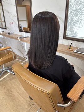 ラポールヘアー(rapport hair) dark black