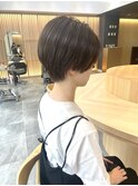 ハンサムショート×くすみカラー（イノアカラー)