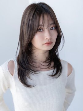 ドットハリス(.Hallis) レイヤーカット/顔周りカット/髪質改善う/原宿