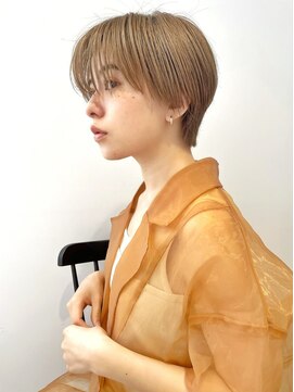 ソト 銀座(soto.) ハイライトカラー/くびれヘア/レイヤーパーマ/ミニボブ[銀座]