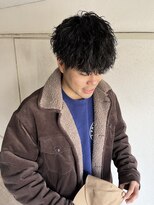 アイズ 海老名(AIZU) ツイストスパイラルパーマ メンズパーマ 縦落ちパーマ マッシュ